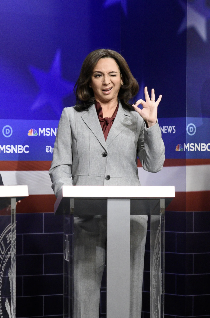 Kamala Harris y Maya Rudolph en SNL