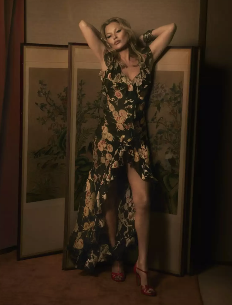 Kate Moss x Zara: Minimalismo Navideño