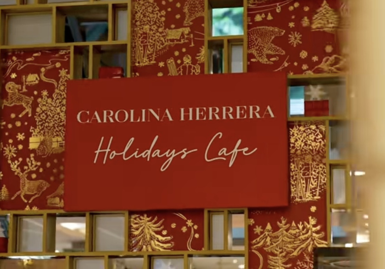 Carolina Herrera inaugura "Café Herrera"