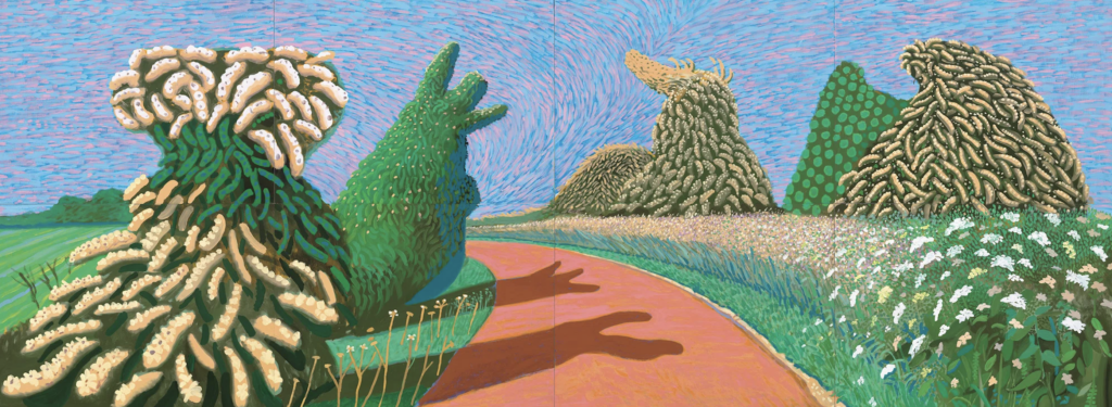Colores que Florecen: Hockney en París