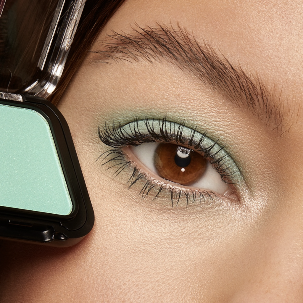 Cómo dominar la sombra verde en tu maquillaje