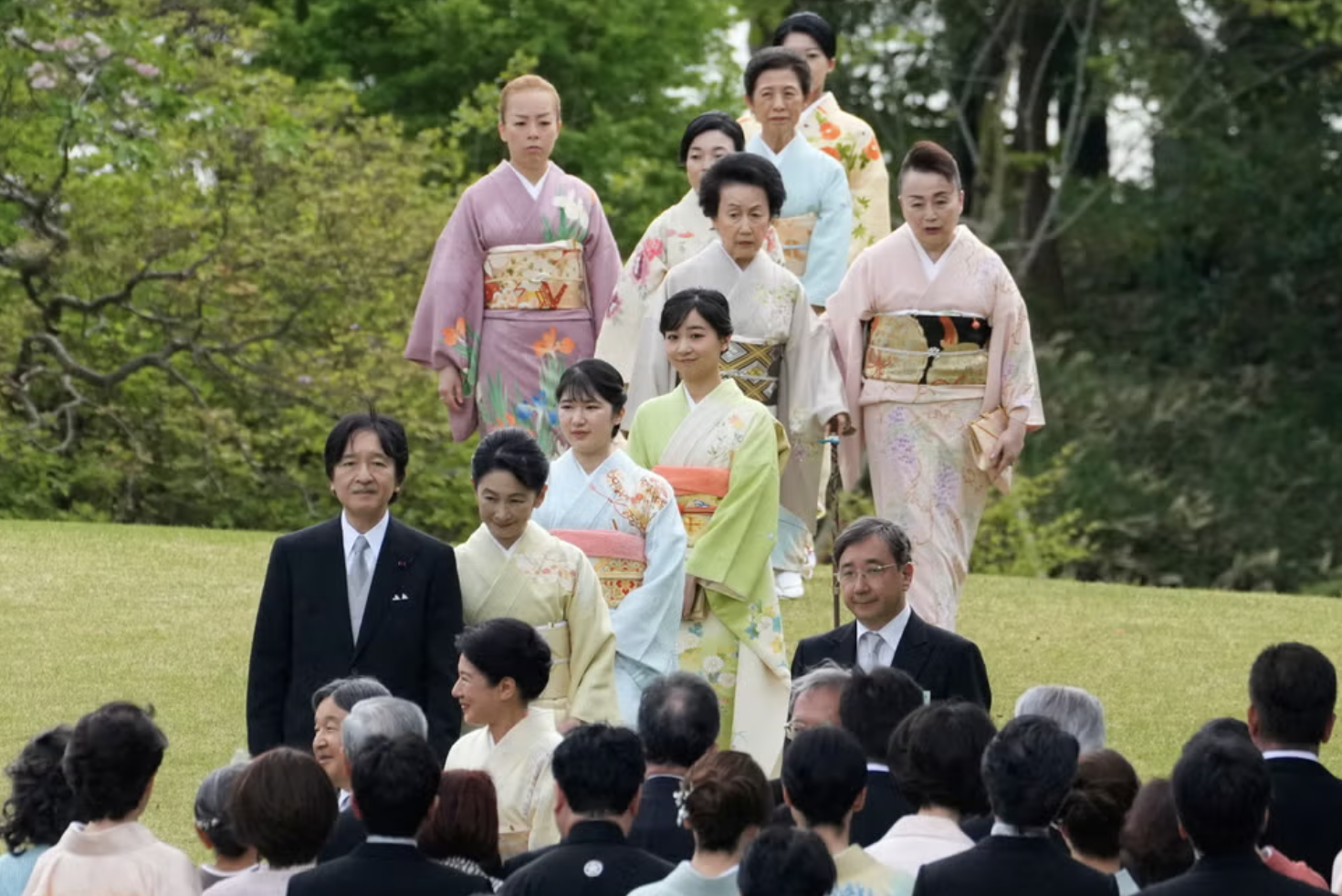 Kimonos imperiales en flor