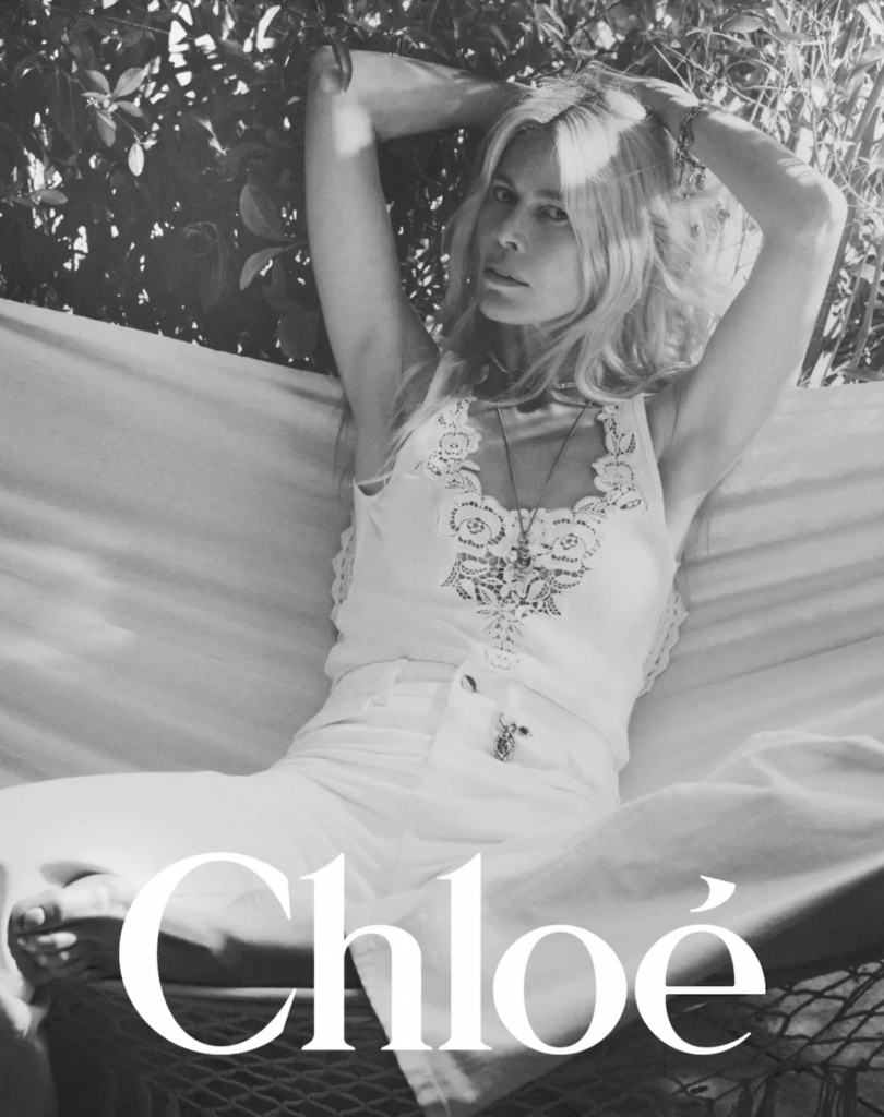 Claudia Schiffer regresa a Chloé