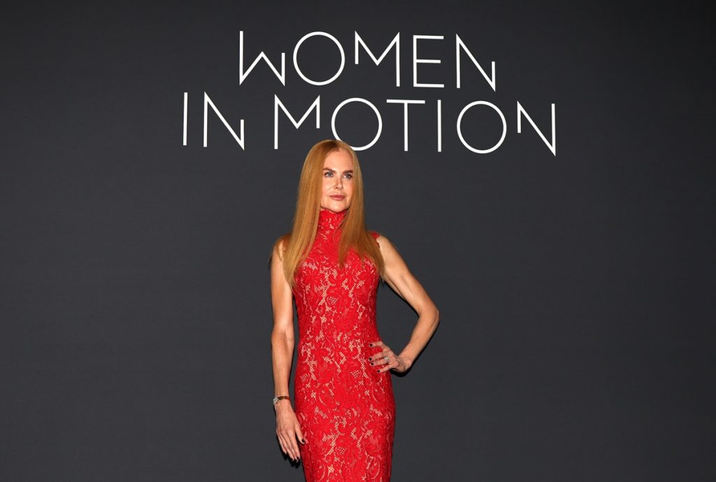 Nicole Kidman Recibe el Premio Kering "Women in Motion"