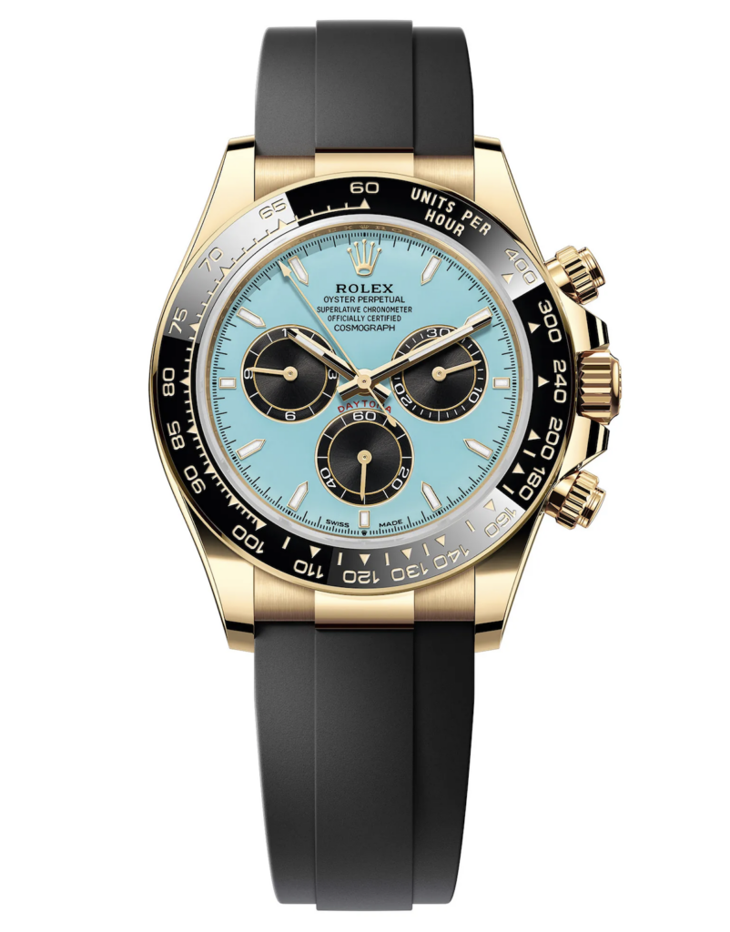 Carlos Alcaraz y su Rolex turquesa