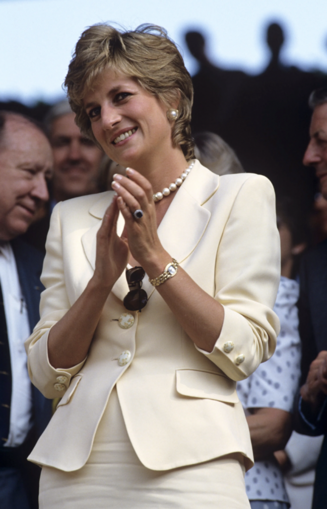 Diana: Elegancia Absoluta en Wimbledon