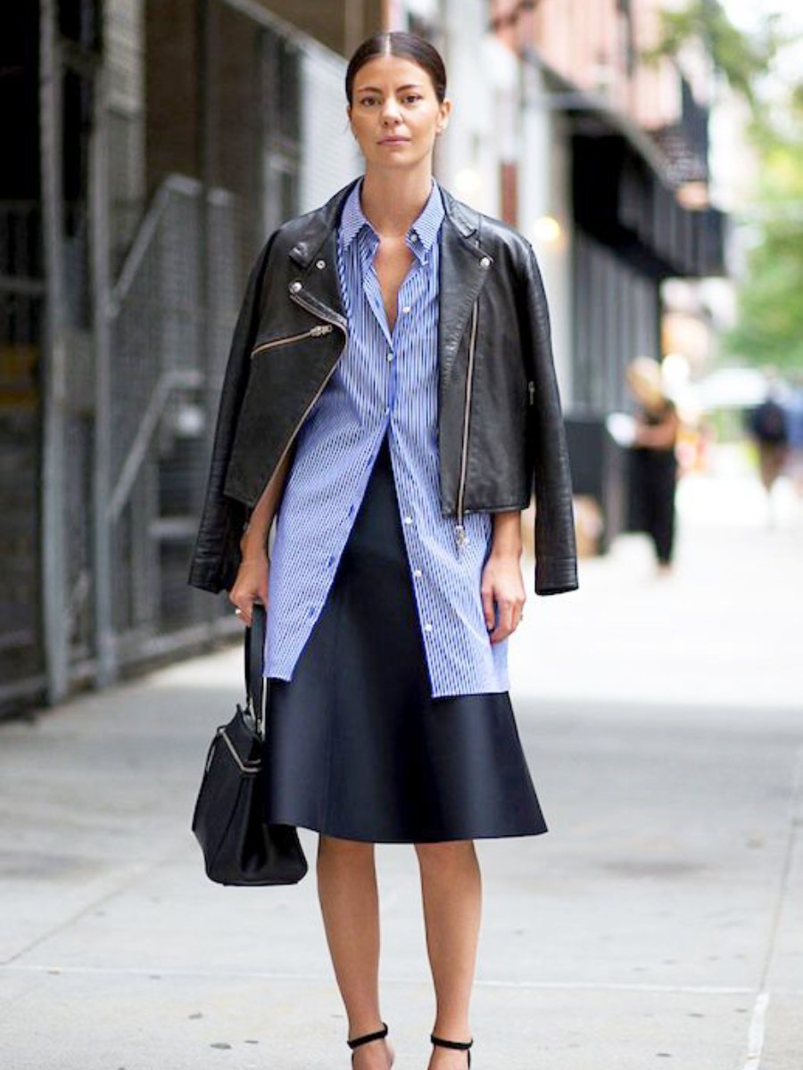 Azul marino y negro, la polémica combinación de colores que es tendencia