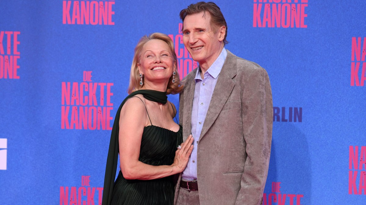 Pamela Anderson y Liam Neeson, la pareja del verano