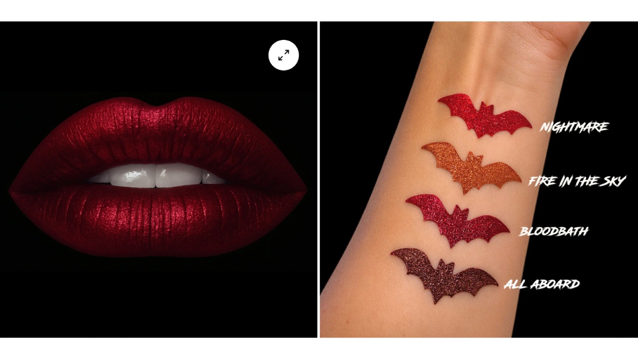 Labios metalizados: el regreso más audaz del maquillaje