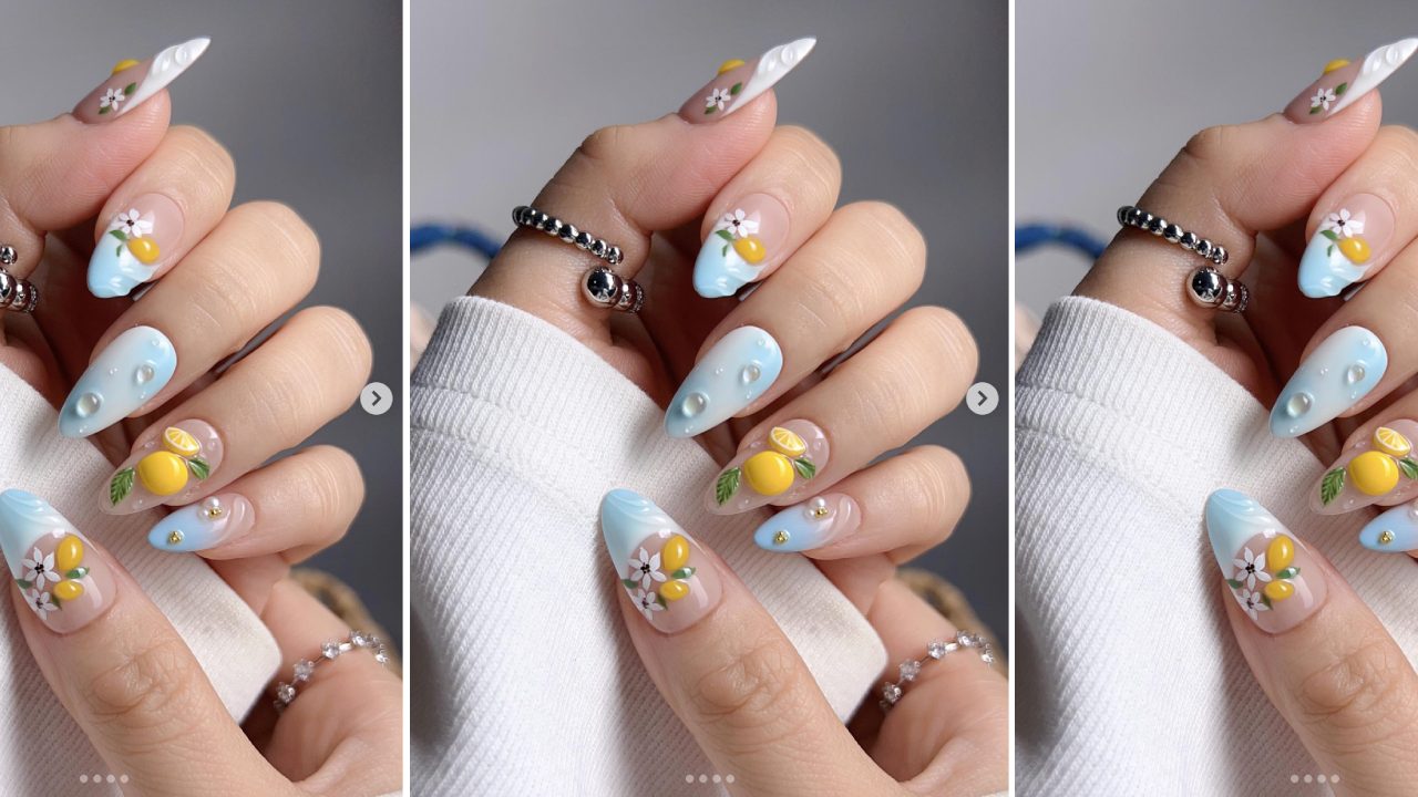 Milky nails, perlas y arte 3D: así se llevan las uñas este verano