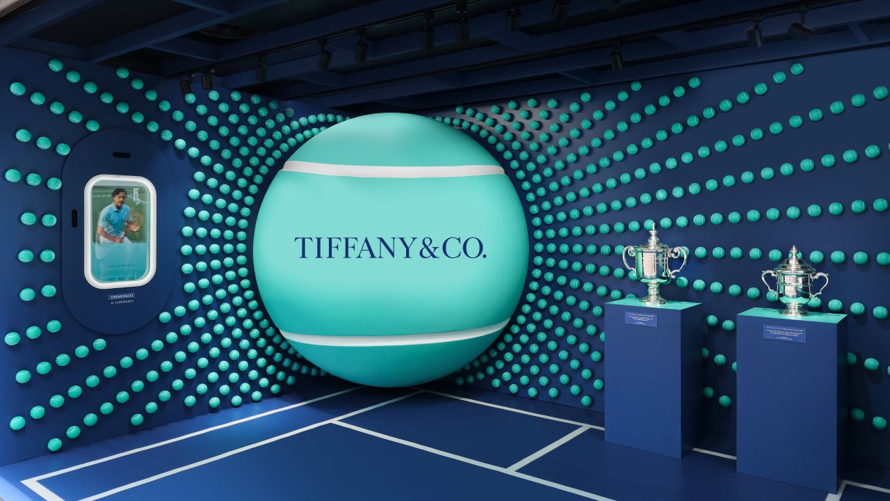 Tiffany & Co. presenta su pop up del US Open 2025