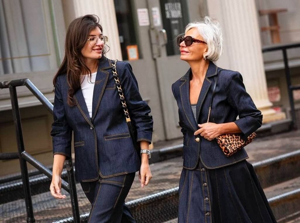 El eterno poder del total look denim