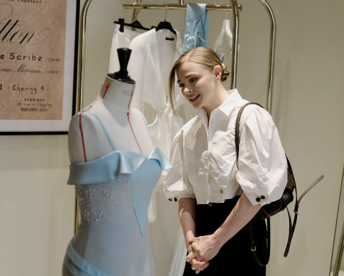 Chloë Moretz Novia Azul Cenicienta