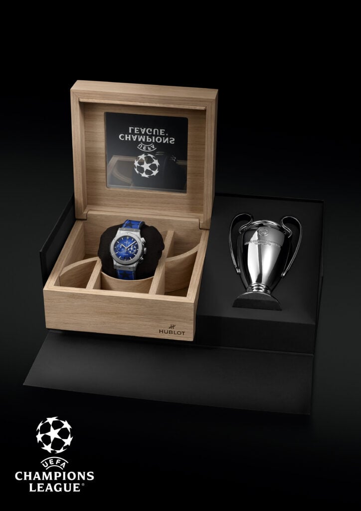 Hublot celebra una década con la Champions
