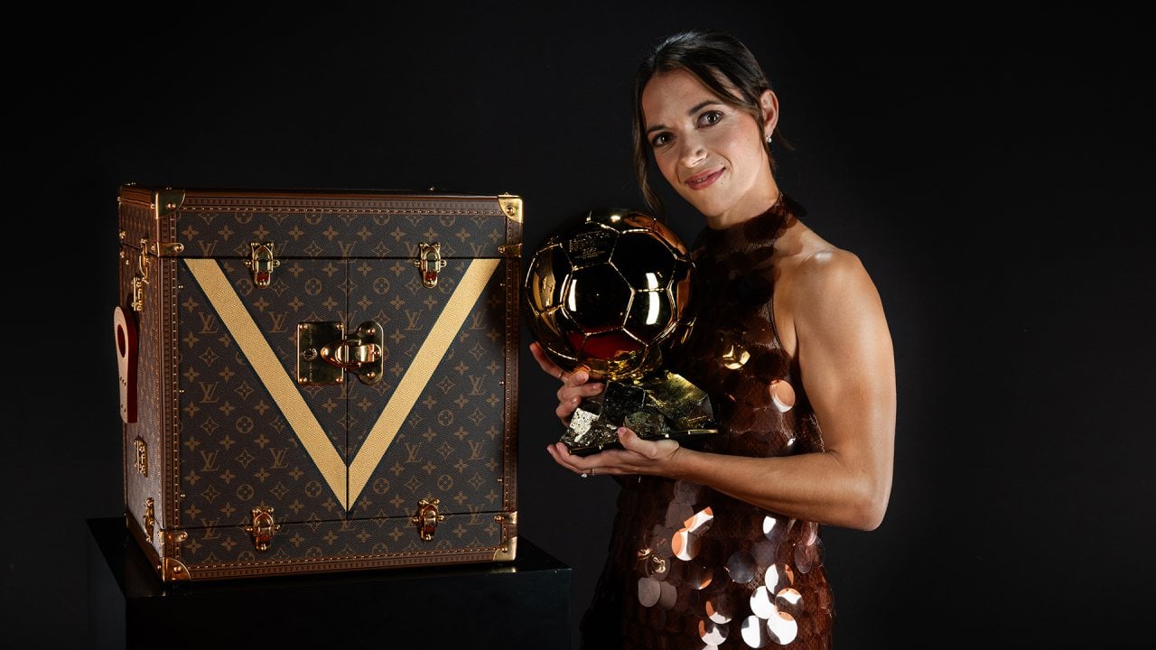 Por tercer año consecutivo, Louis Vuitton ha creado el Baúl de Trofeo oficial para el Ballon d’Or 2025