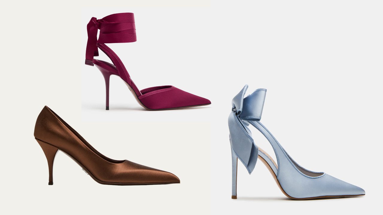 Zapatos para otoño 2025: de botas cowboy a tacones satinados y flats chunky dominan la temporada