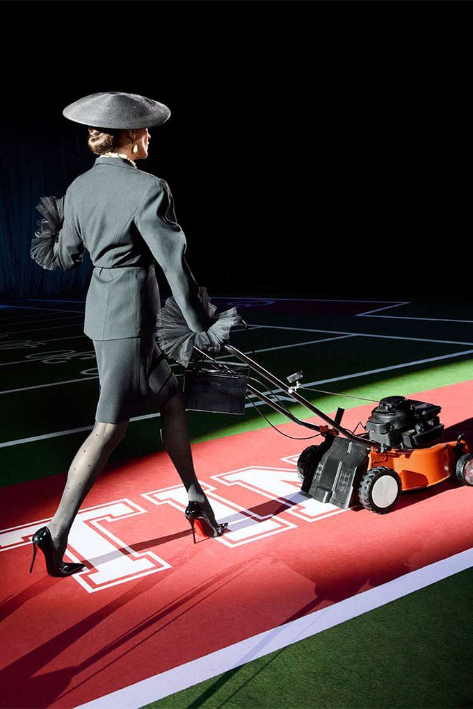 Christian Louboutin Spring 2026 Stadium Couture Spectacle