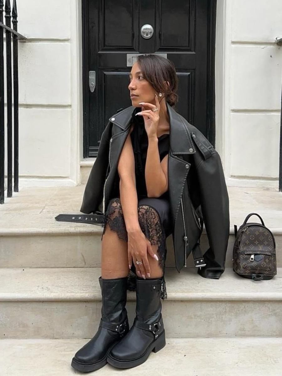 Del escenario al street style: las botas de motociclista se convierten en el nuevo básico celebrity
