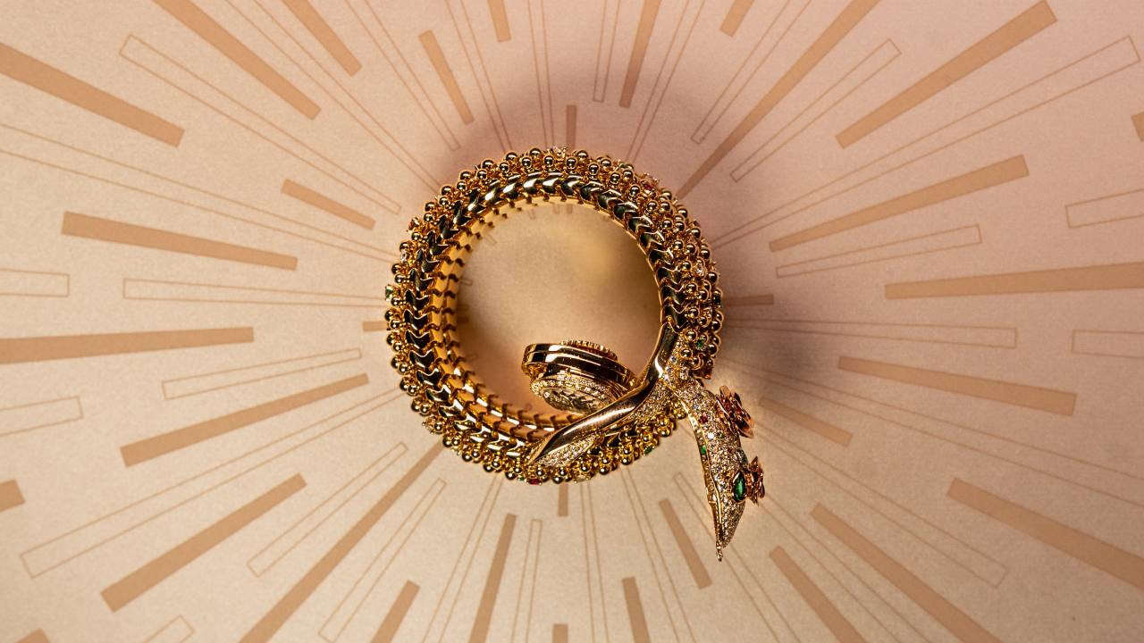 Bvlgari presenta en el SIAR 2025 el reloj secreto Serpenti Pallini Secret Watch
