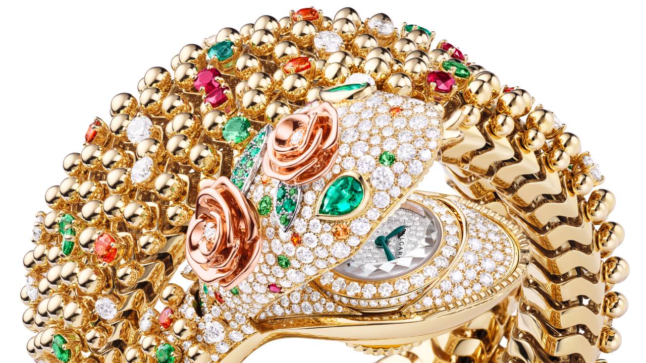 Bvlgari presenta en el SIAR 2025 el reloj secreto Serpenti Pallini Secret Watch