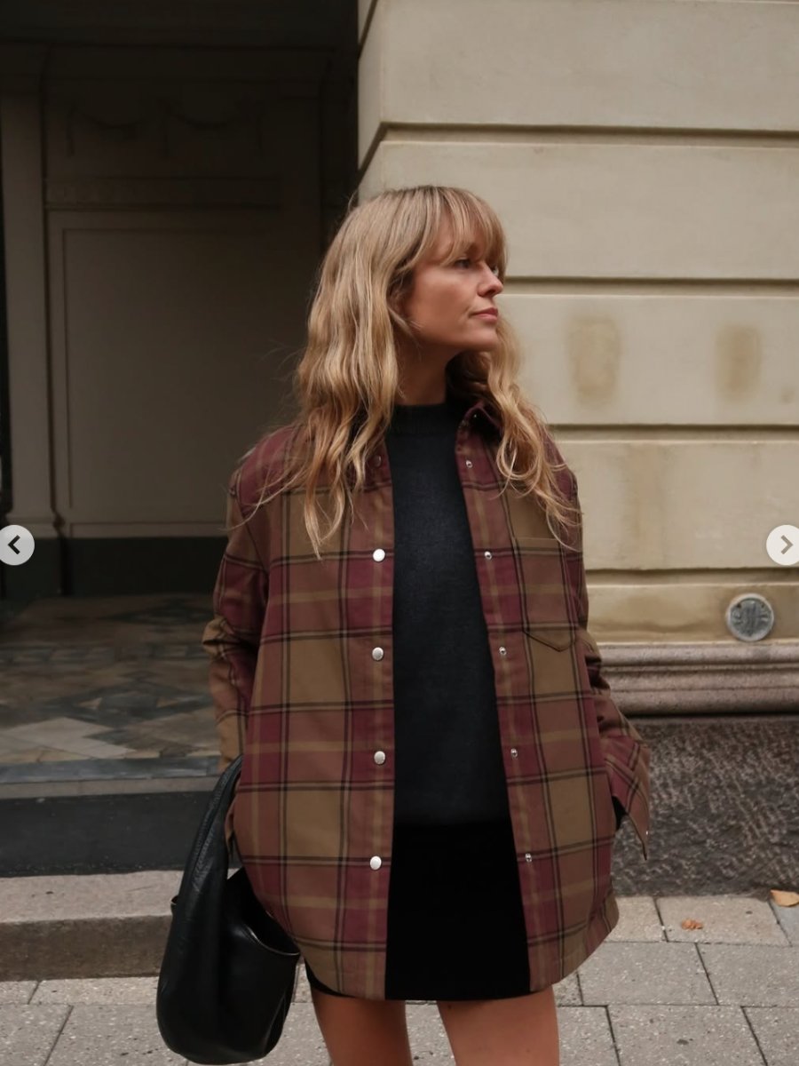 El tartán, el estampado que está de moda en esta temporada