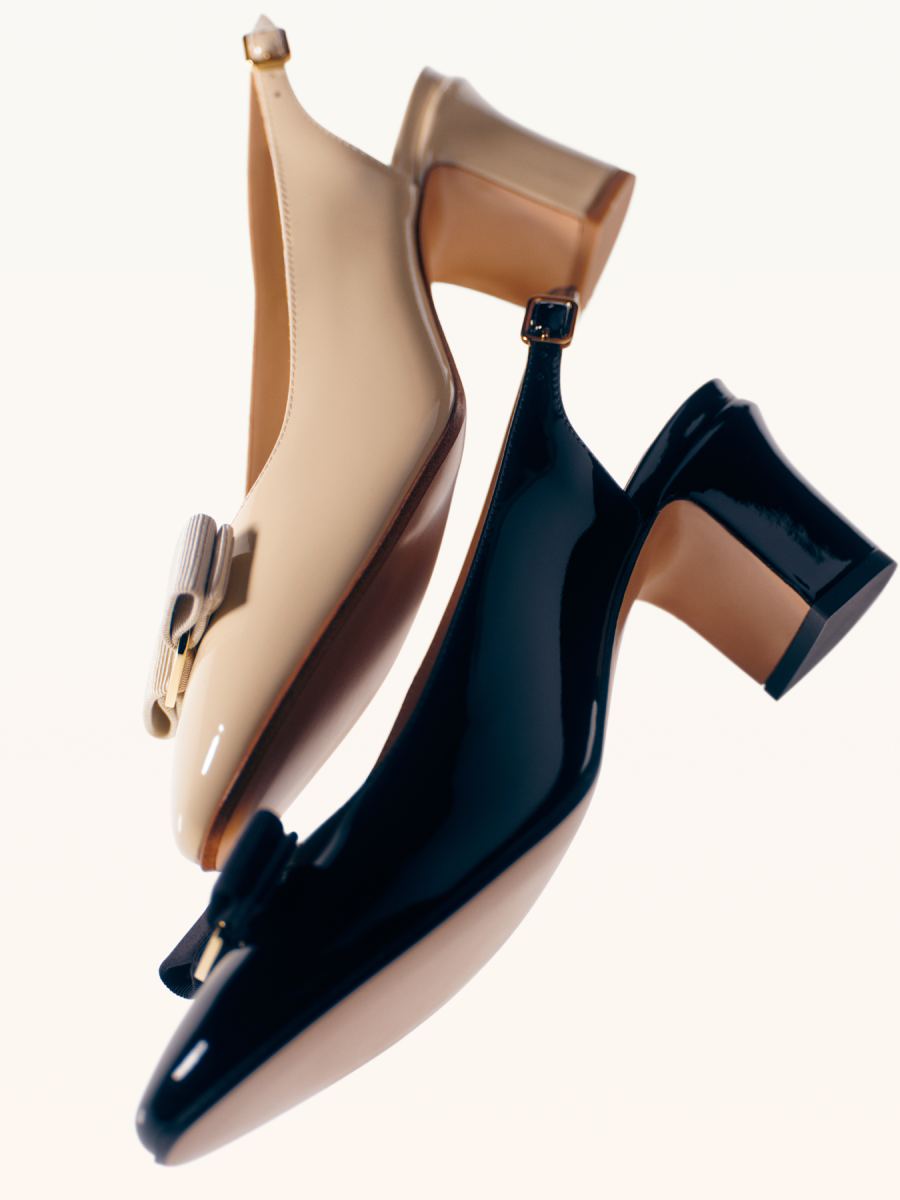 Ferragamo celebra el ícono de la casa, el lazo Vara