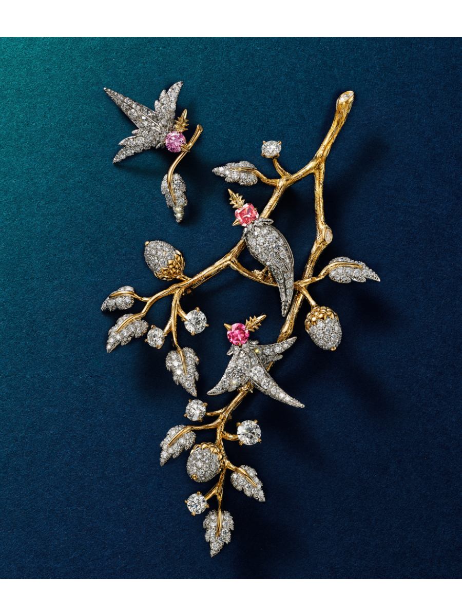 Tiffany & Co. siendo reconocida en la primera edición del Grand Prix de Alta Joyería en Mónaco