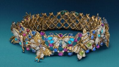 Tiffany & Co. siendo reconocida en la primera edición del Grand Prix de Alta Joyería en Mónaco