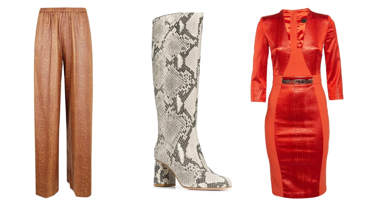 Estilismo con animal print para este invierno