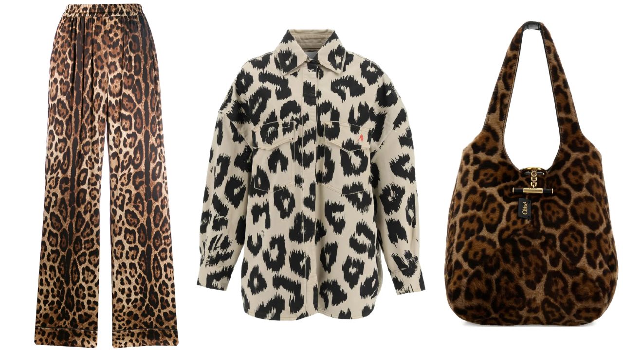 Estilismo con animal print para este invierno
