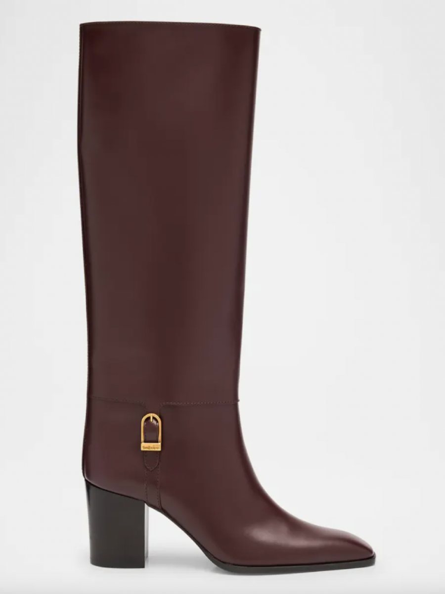 Las botas color granata serán un must esta temporada