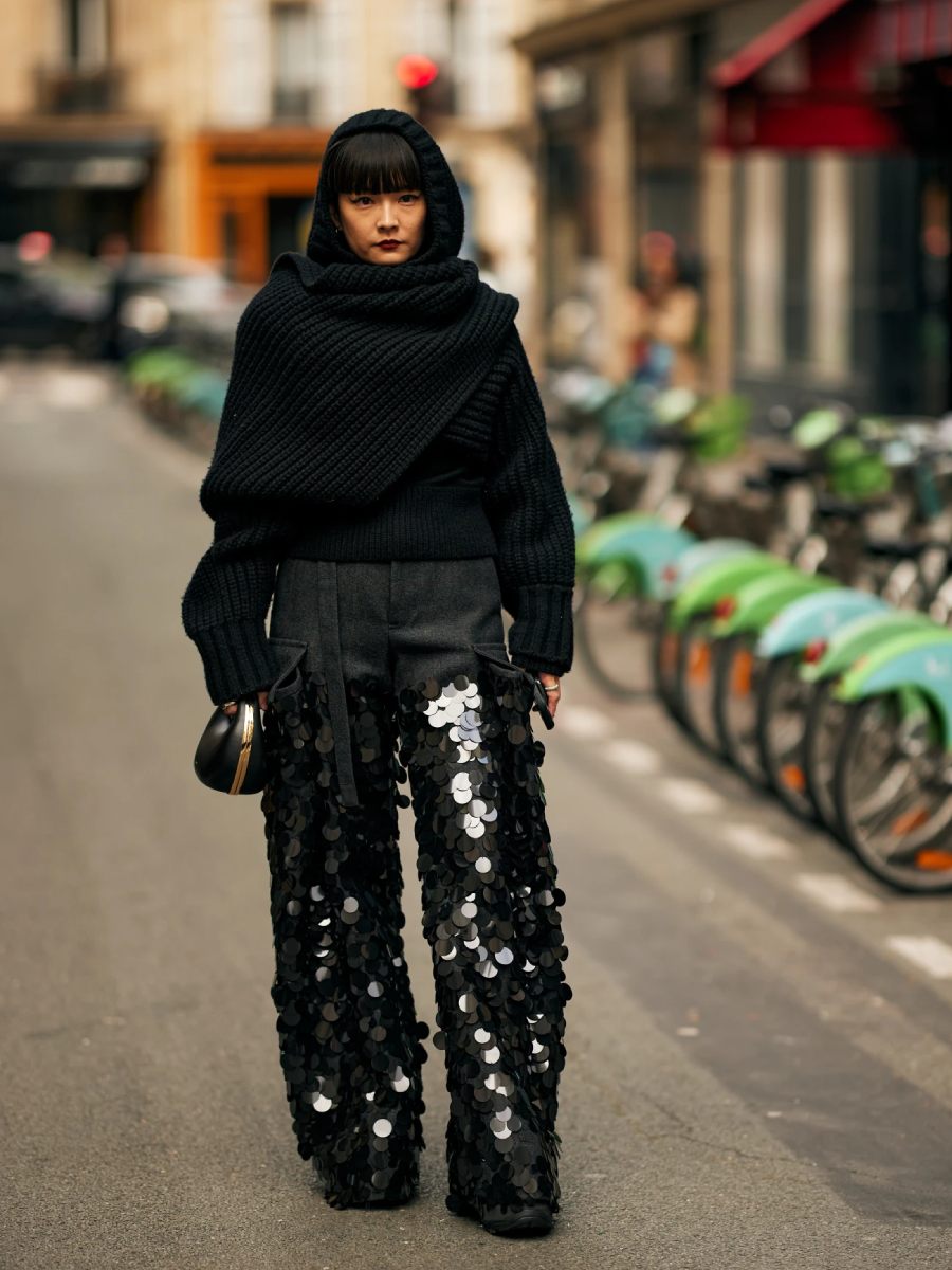 Lentejuelas en looks de día: 5 ejemplos de esta tendencia 