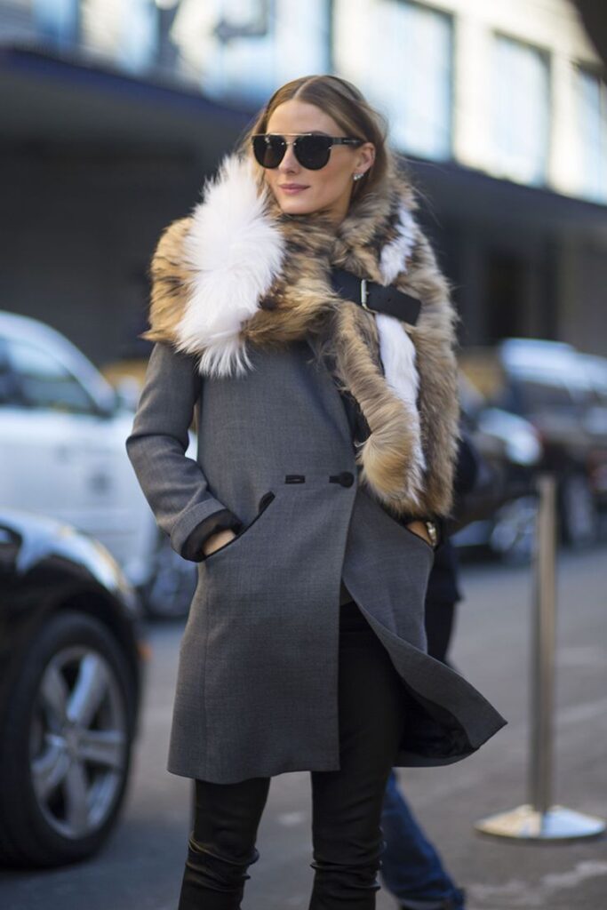 La estola de pelo redefine el invierno