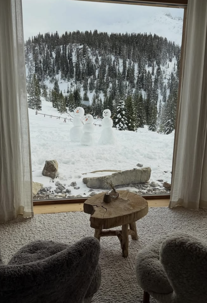 Vacaciones soñadas de Eiza González en paisajes nevados