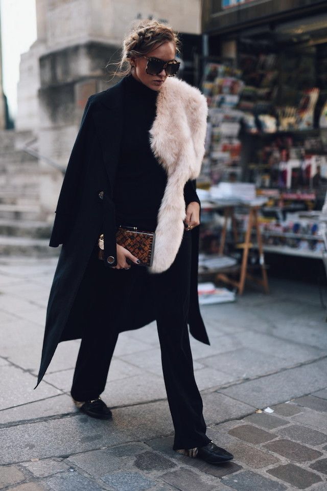 La estola de pelo redefine el invierno