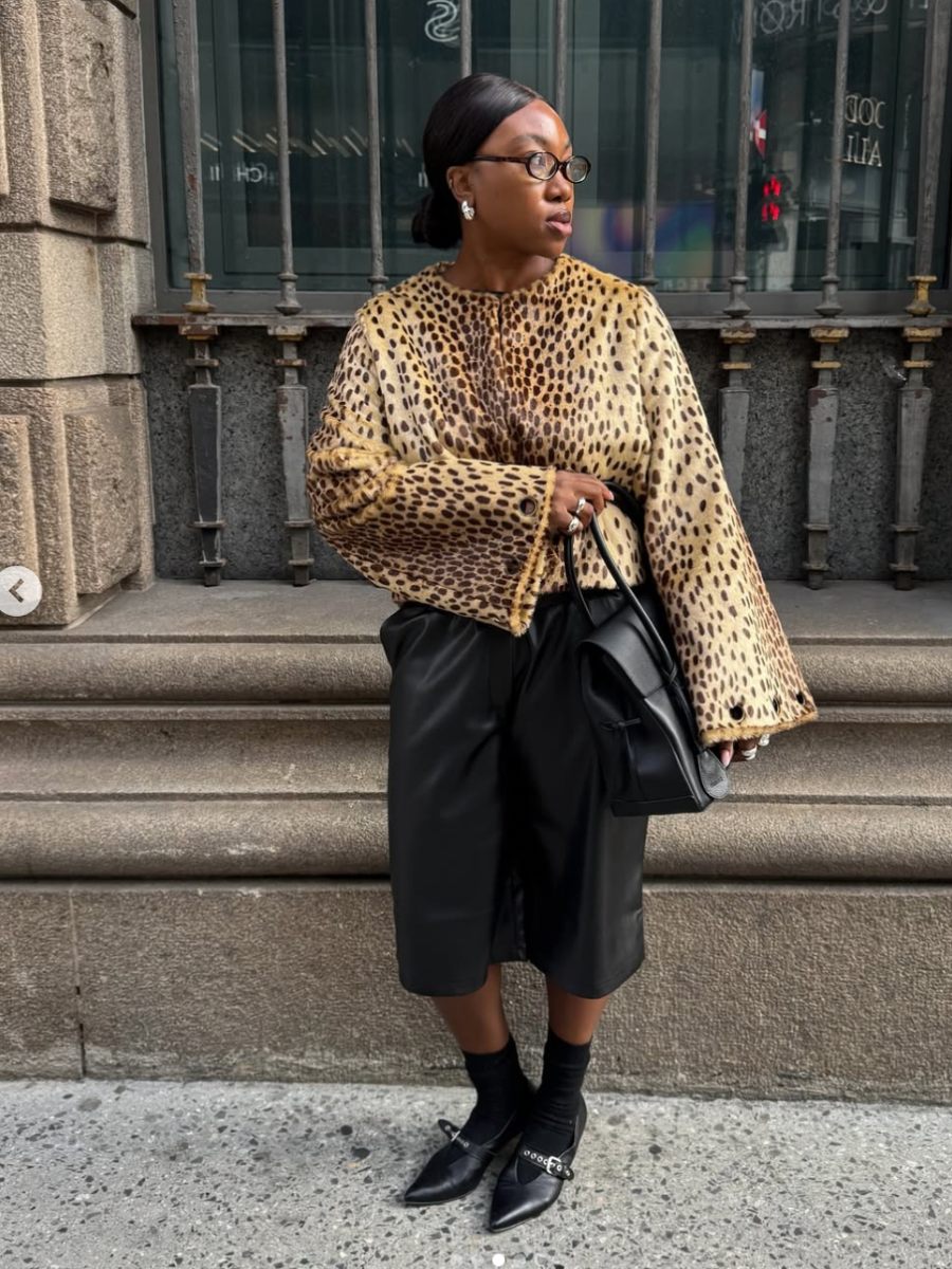 La falda de piel: así se lleva este invierno