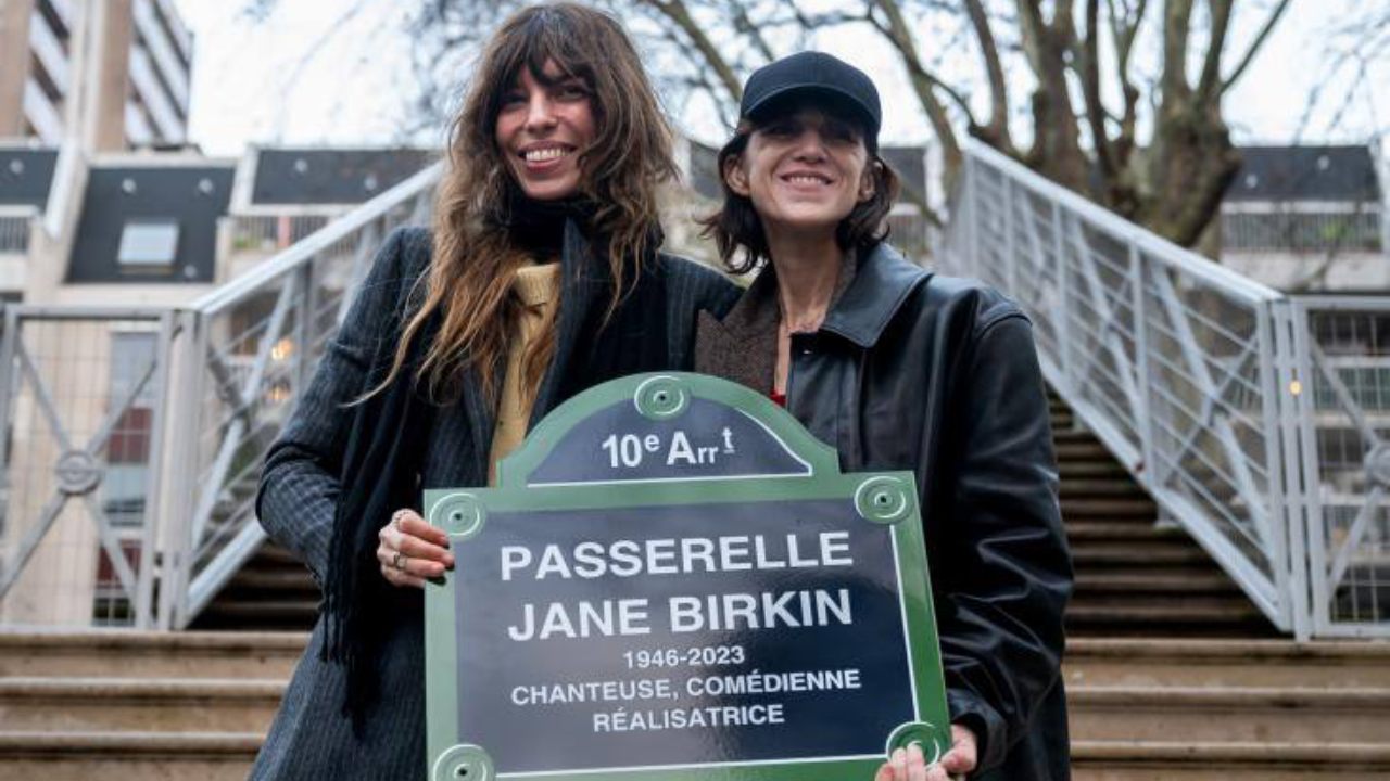 "Passerelle Jane Birkin", la calle en París en honor a la actriz y cantante