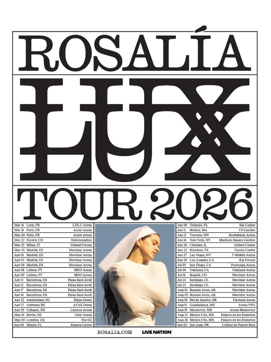 Rosalía anuncia Tour 2026 con el disco 'Lux'
