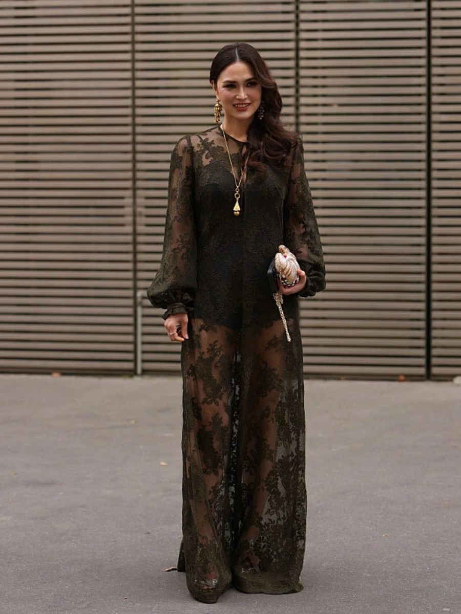 Vestidos de encaje; los más buscados para eventos esta temporada