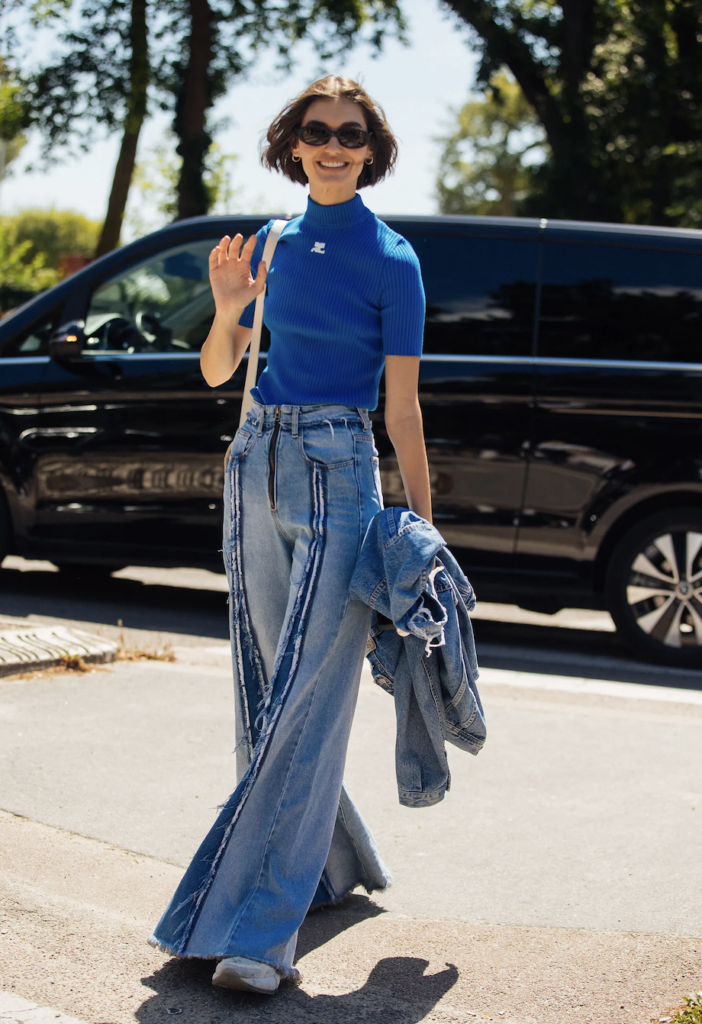 Flares, volumen y poder: pantalones vuelven fuertes