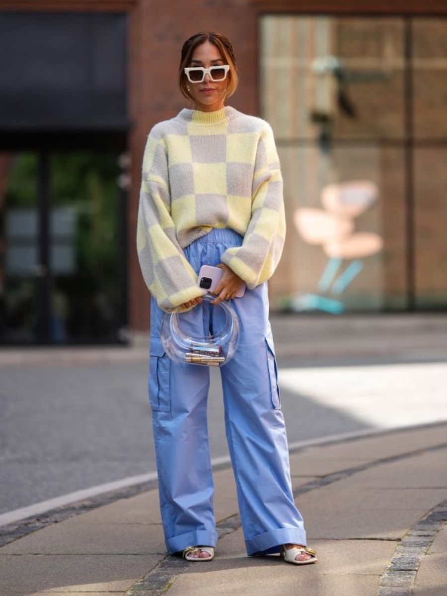 Cómo combinar los jeans 'wide-leg'