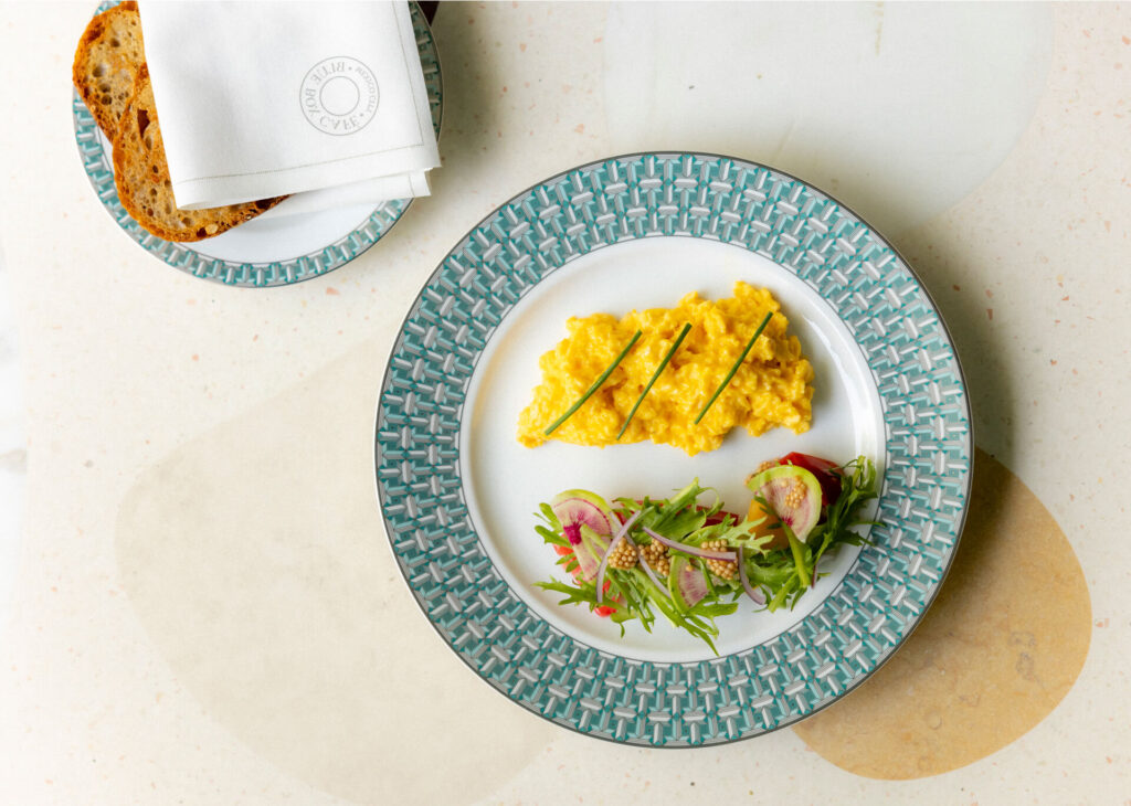 Sabores contemporáneos en el icónico Blue Box Café