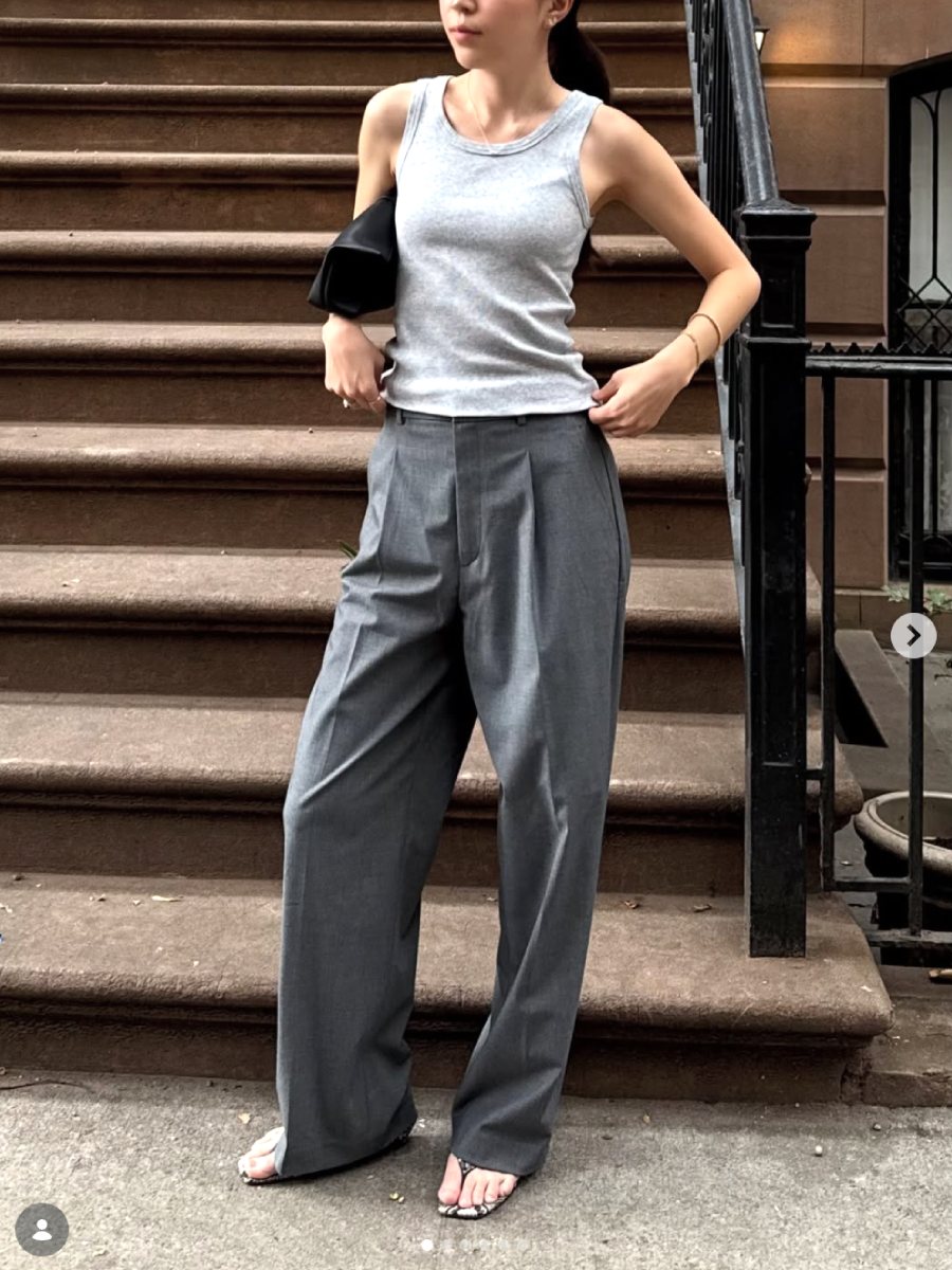 El boom de los pantalones con pinzas, el retorno de una silueta icónica