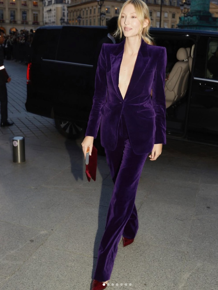 El efecto morado: cómo el 'power purple' se volvió el color de moda en invierno —desde street style hasta pasarela