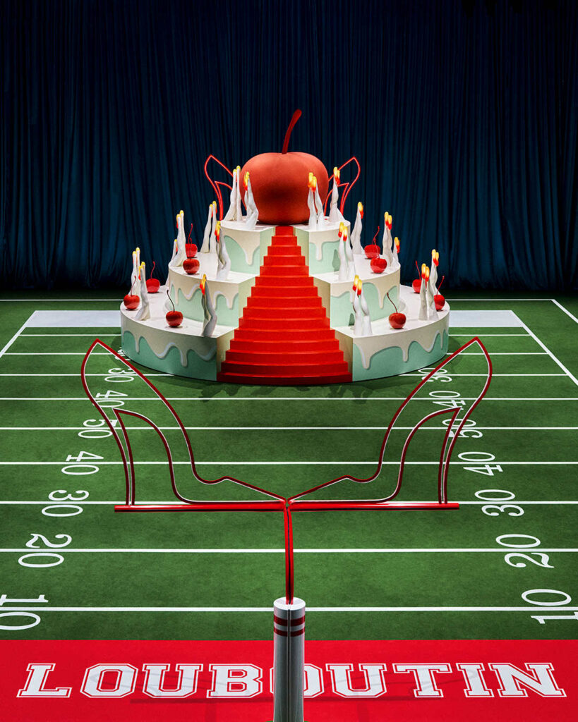 Christian Louboutin transforma el juego en espectáculo