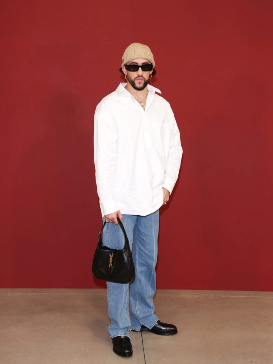 Los mejores momentos de moda de Bad Bunny a lo largo de los años