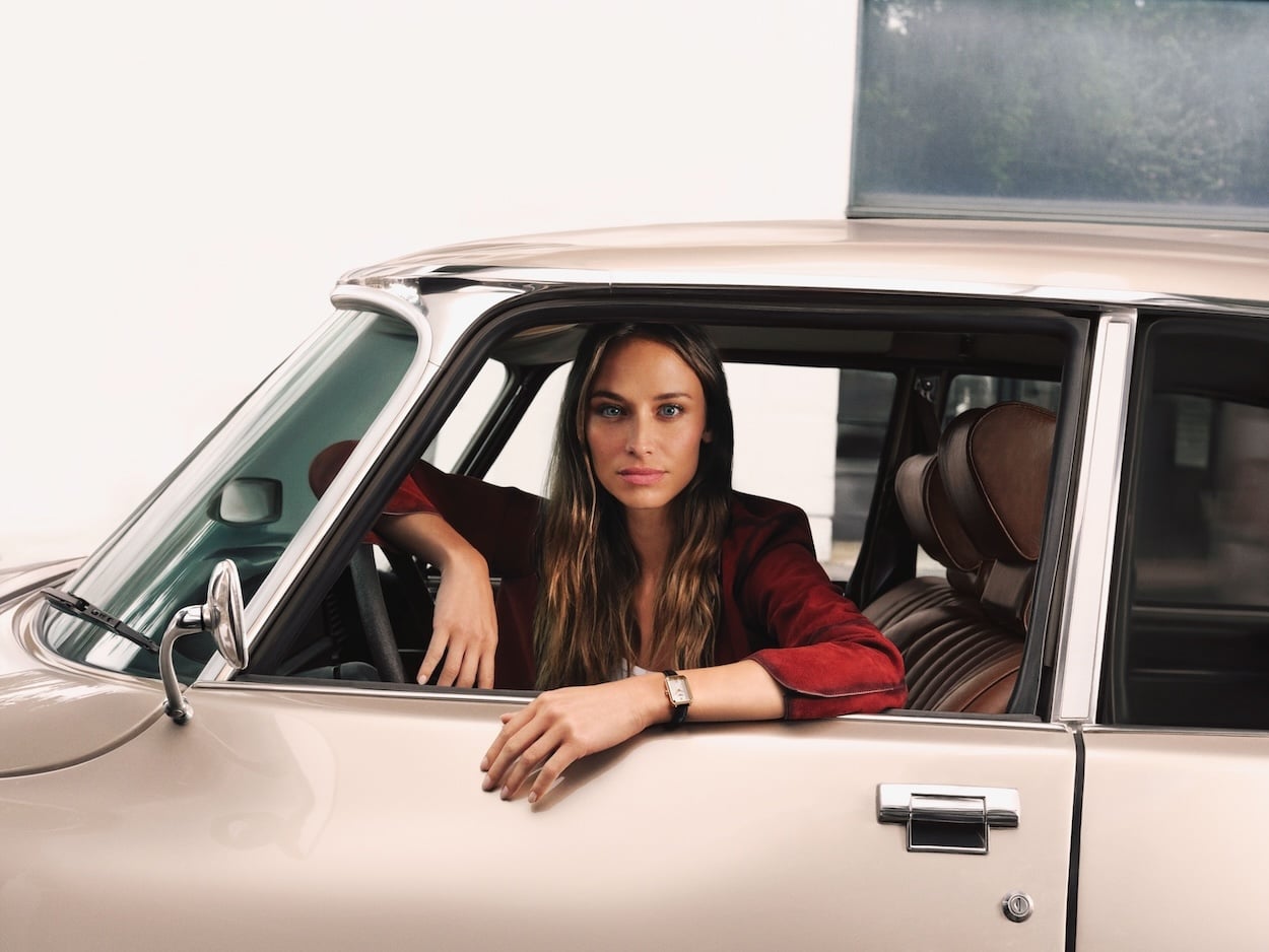 Imagen de la campaña Tissot SRV