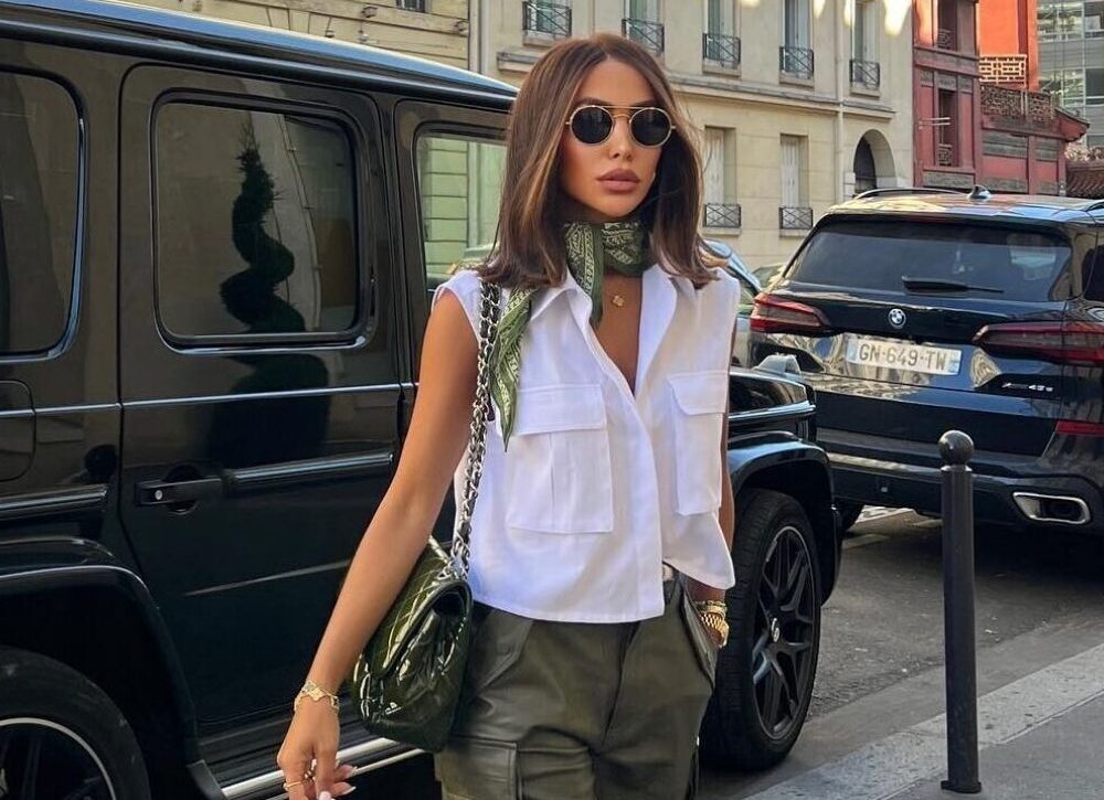 Pantalones verde militar, regreso estilo años 2000