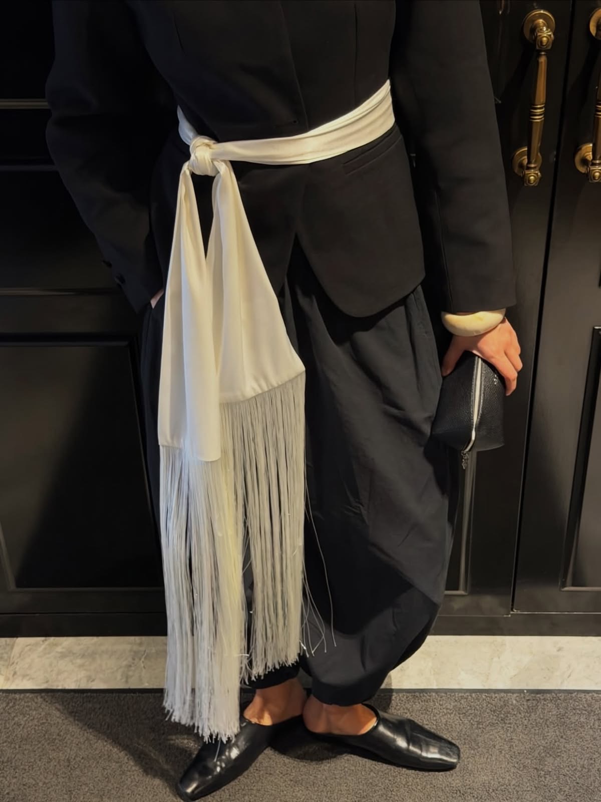 Mascada de flecos: el accesorio clave del 2026