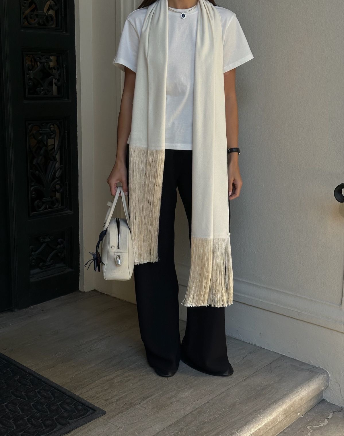 Mascada de flecos: el accesorio clave del 2026